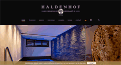 Desktop Screenshot of haldenhof.at